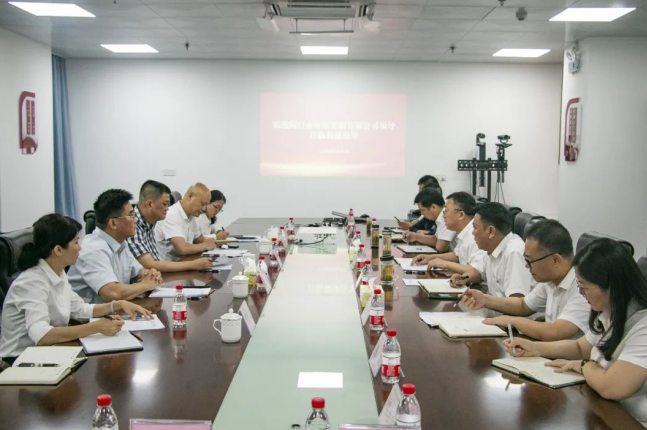 ?？诃h(huán)發(fā)公司一行蒞臨北京環(huán)境海南分公司對環(huán)衛PPP項目公司開(kāi)展調研