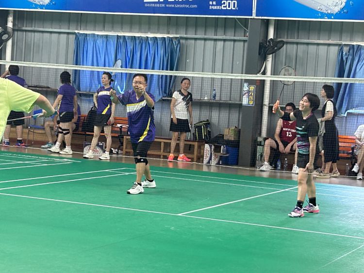團結奮發(fā)聚活力，凝心拼搏展風(fēng)采——慶祝建黨102周年羽毛球聯(lián)誼賽(圖3)