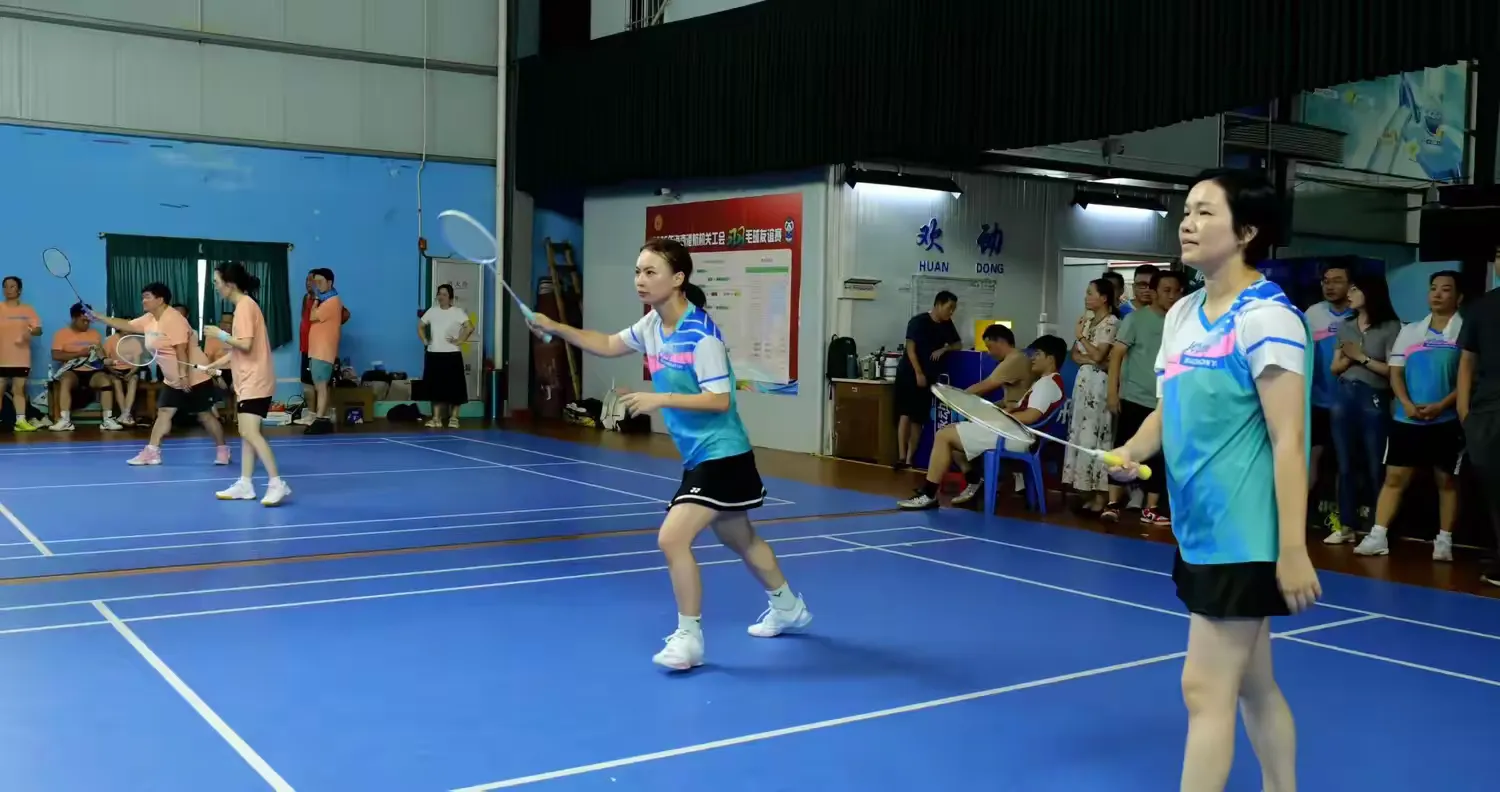 城投集團2025年職工文體活動(dòng)暨第一屆“城投集團杯”羽毛球團體賽第二日A、B組循環(huán)賽